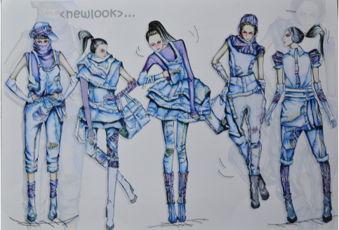 “郑州二七杯”入围选手作品效果图及设计说明——服饰系列赏析